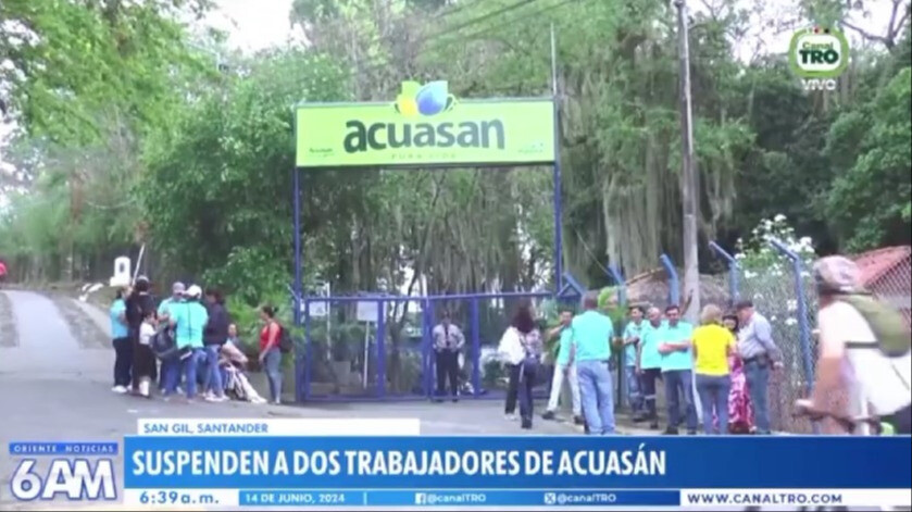 Acuasan suspende arbitrariamente trabajadores sindicalizados