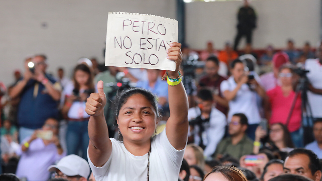 Presidente llama al apoyo internacional