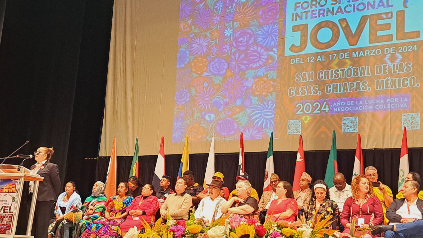 Sintraemsdes Nacional presente en el Comité Directivo de la UIS/SP&A en San Cristobal de las Casas, México