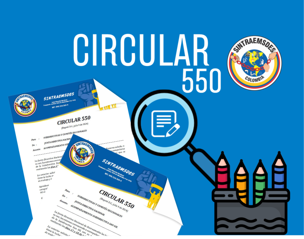 CIRCULAR 550 (Bogotá D.C., julio 9 de 2024)