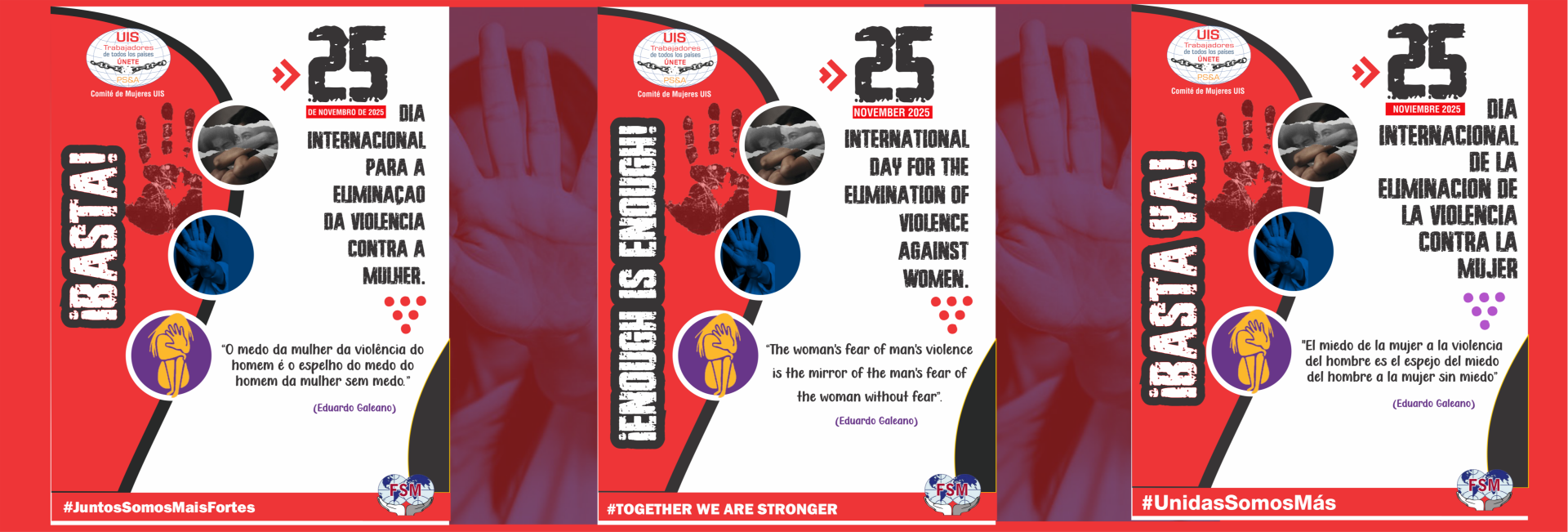 25 Noviembre día internacional de la eliminación de la violencia contra la mujer