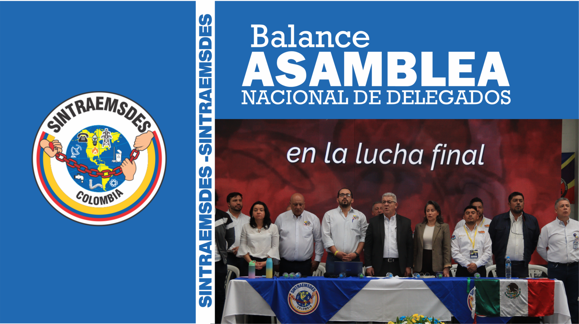 Balance Asamblea Nacional de Delegados Sintraemsdes