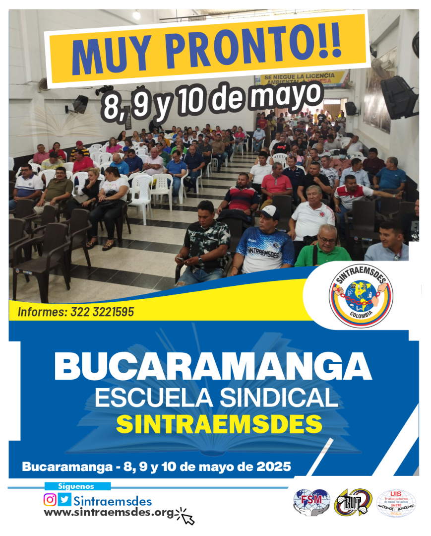 Escuela Sindical Sintraemsdes Bucaramanga