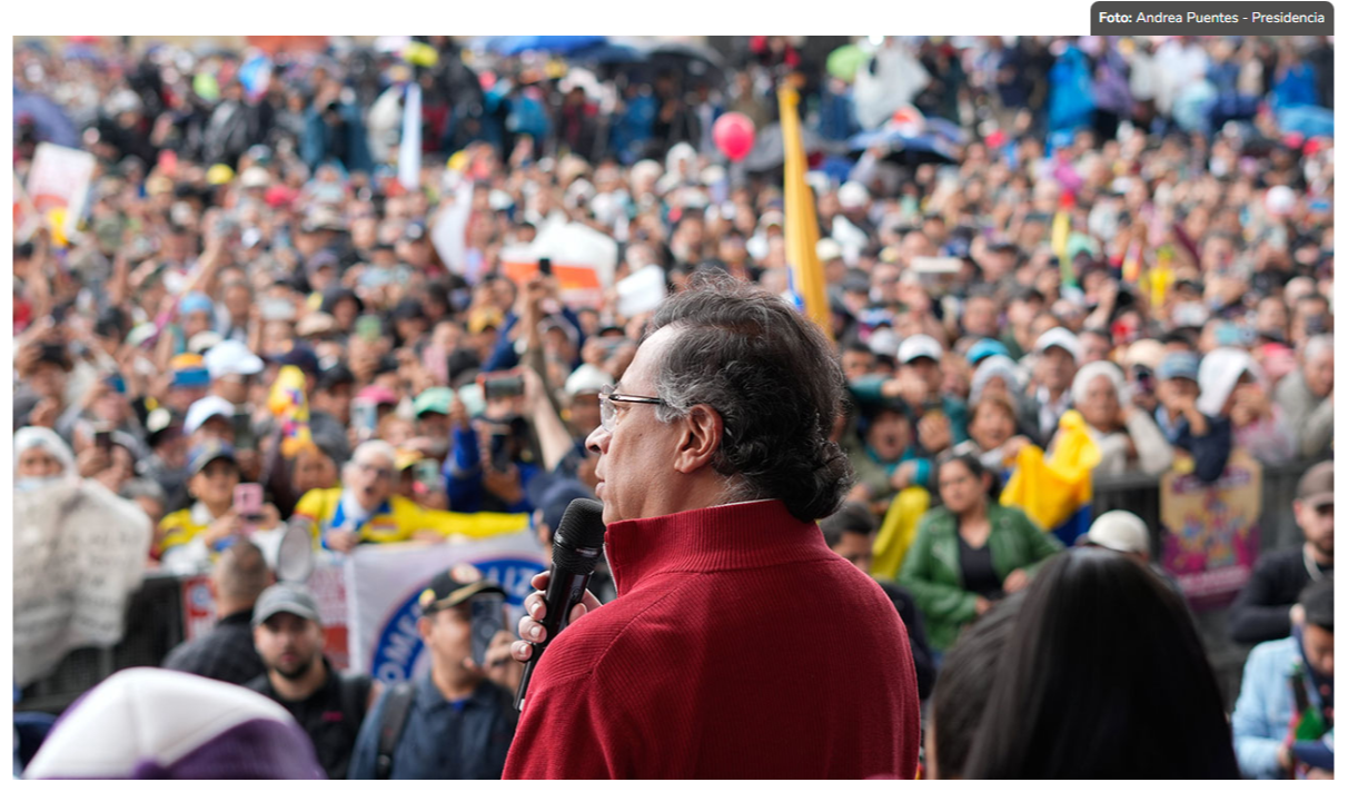 ¡Quedan convocados! Arranca la consulta popular, la movilización es permanente y creciente, presidente Gustavo Petro a los colombianos