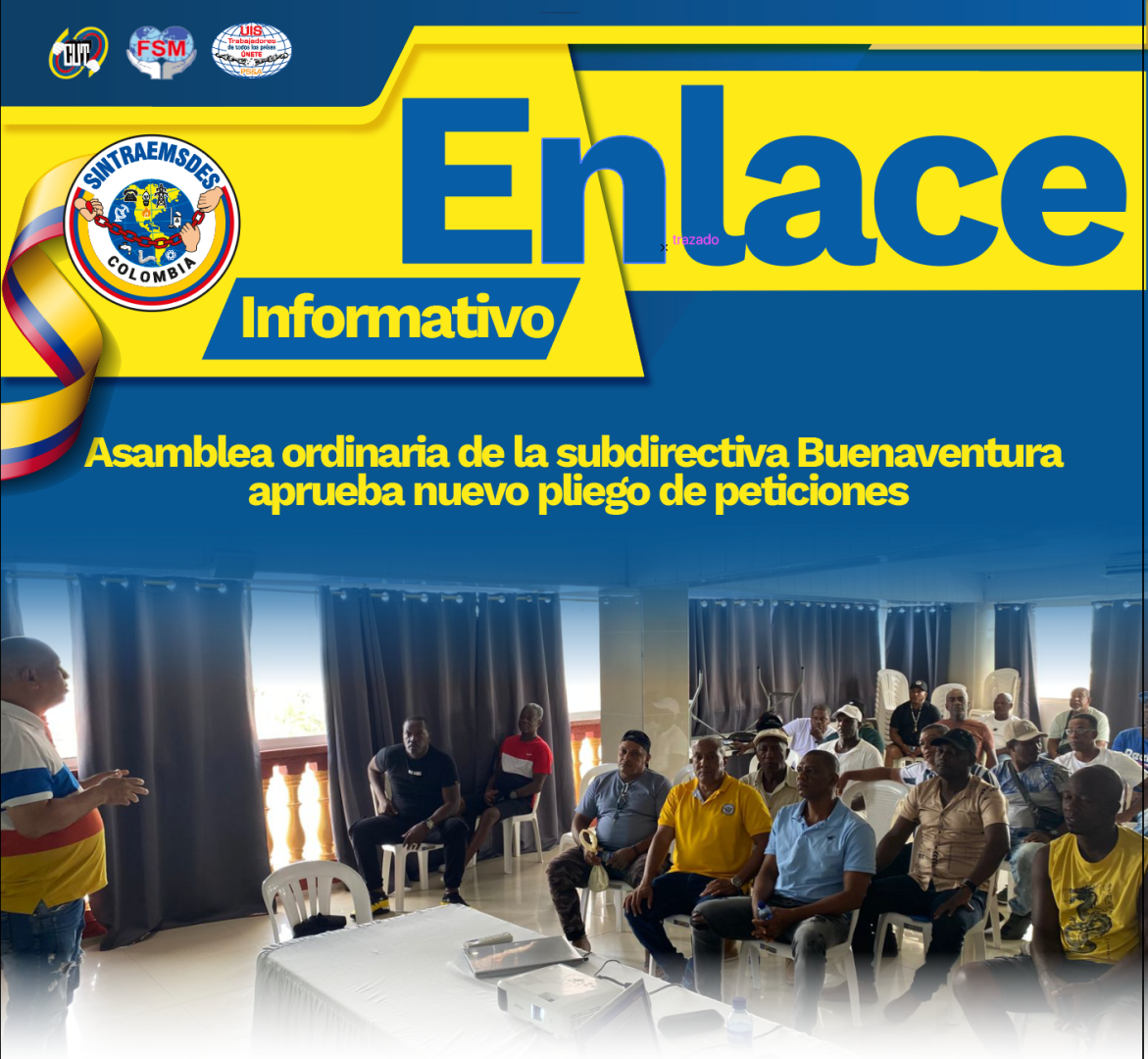 Asamblea ordinaria de la subdirectiva Buenaventura aprueba nuevo pliego de peticiones