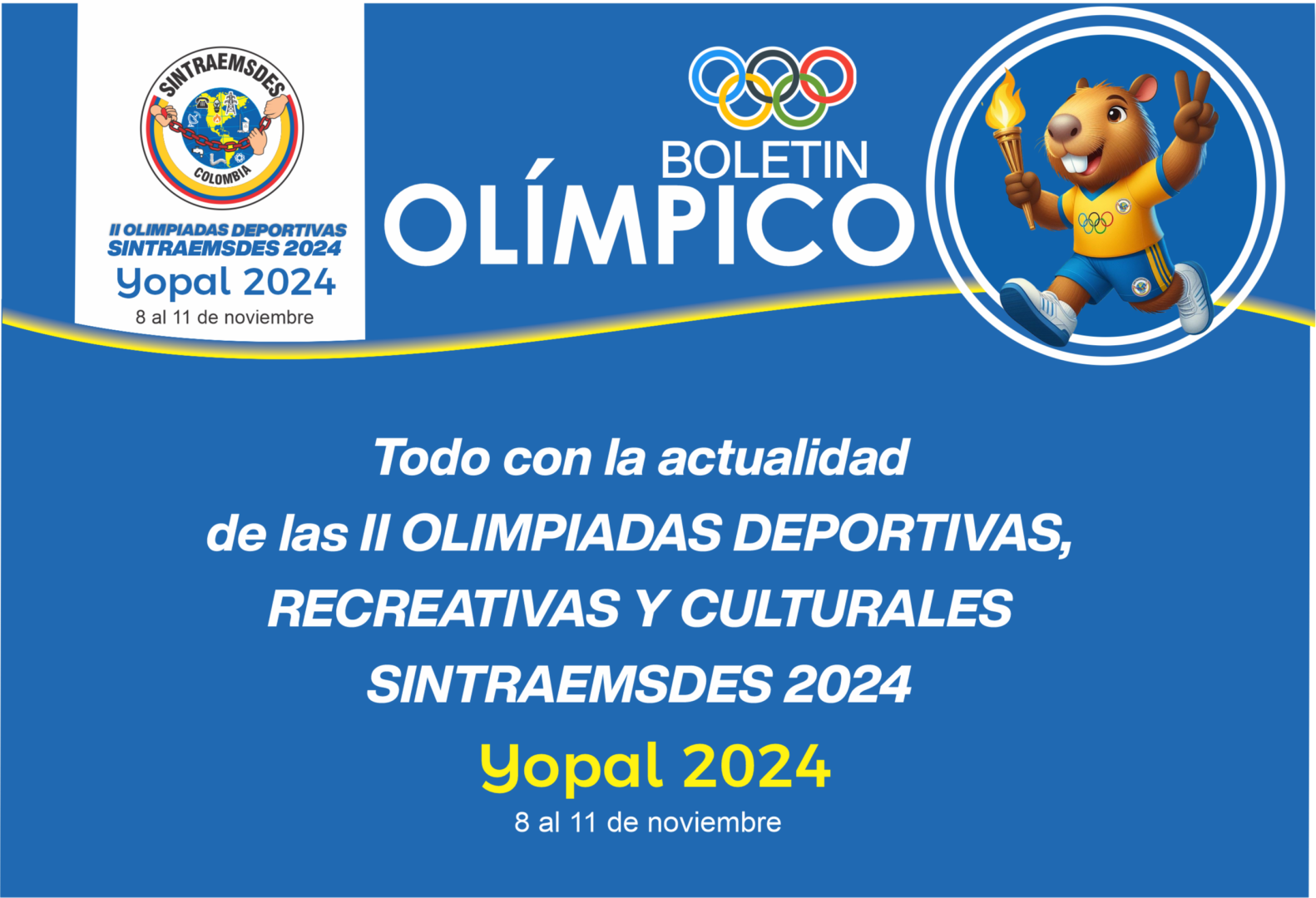 Boletín Olimpico Sintraemsdes 2024