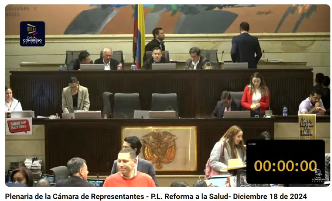 En Vivo: Debate de Reforma a la salud en Cámara: siga el minuto a ...