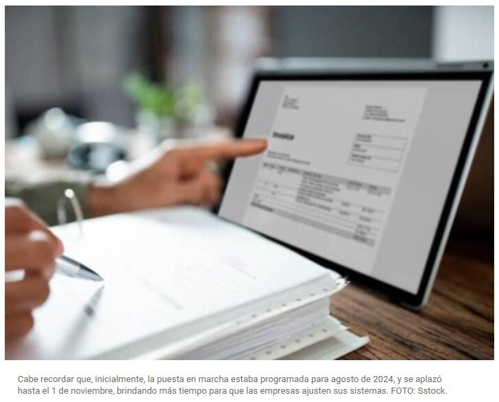 Desde el 1 de noviembre, facturación electrónica será obligatoria para servicios públicos y eventos en Colombia