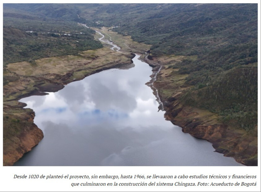 ¿Cómo están los embalses del Sistema Chingaza este 2 de enero?