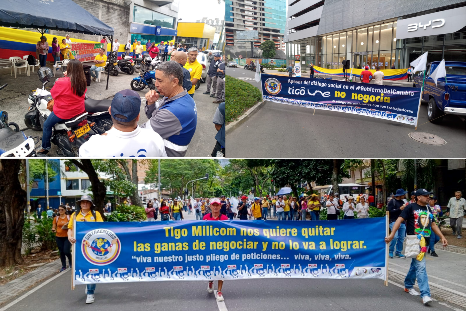 Directivas de UNE EPM Telecomunicaciones cierran cualquier posibilidad de negociación con los trabajadores