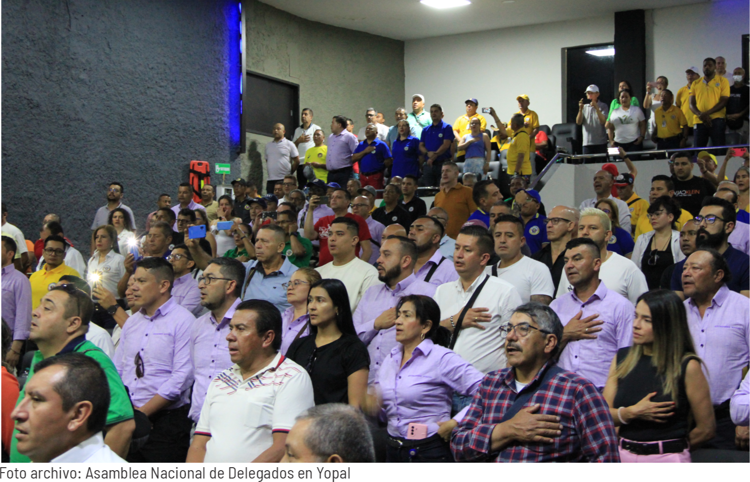 Asamblea Nacional de Delegados Sintraemsdes