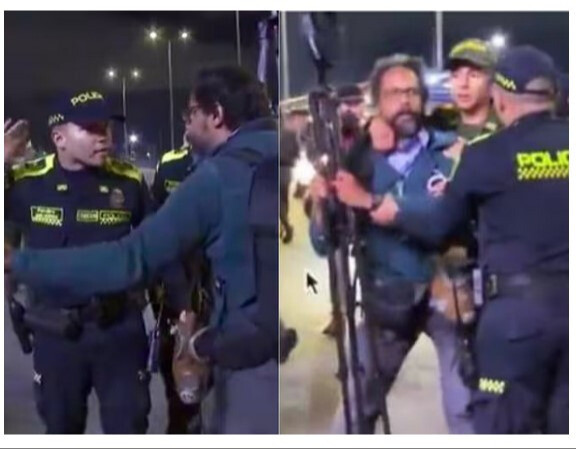 Periodistas denuncian agresiones de policías cuando cubrían atentado de director La Modelo