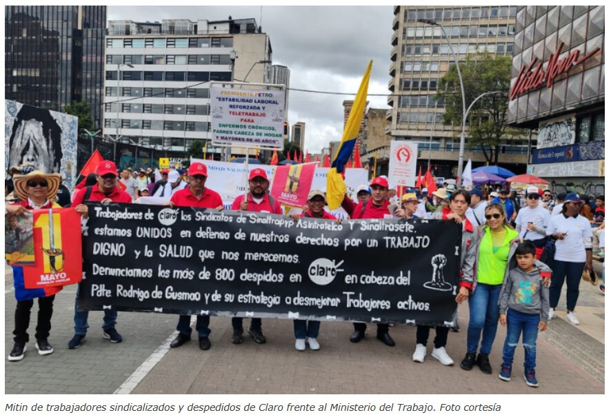 800 despidos en Claro