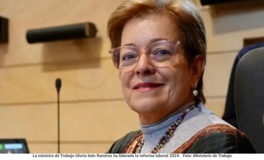 Gloria Inés Ramírez, ministra de Trabajo, presentó su renuncia irrevocable al cargo