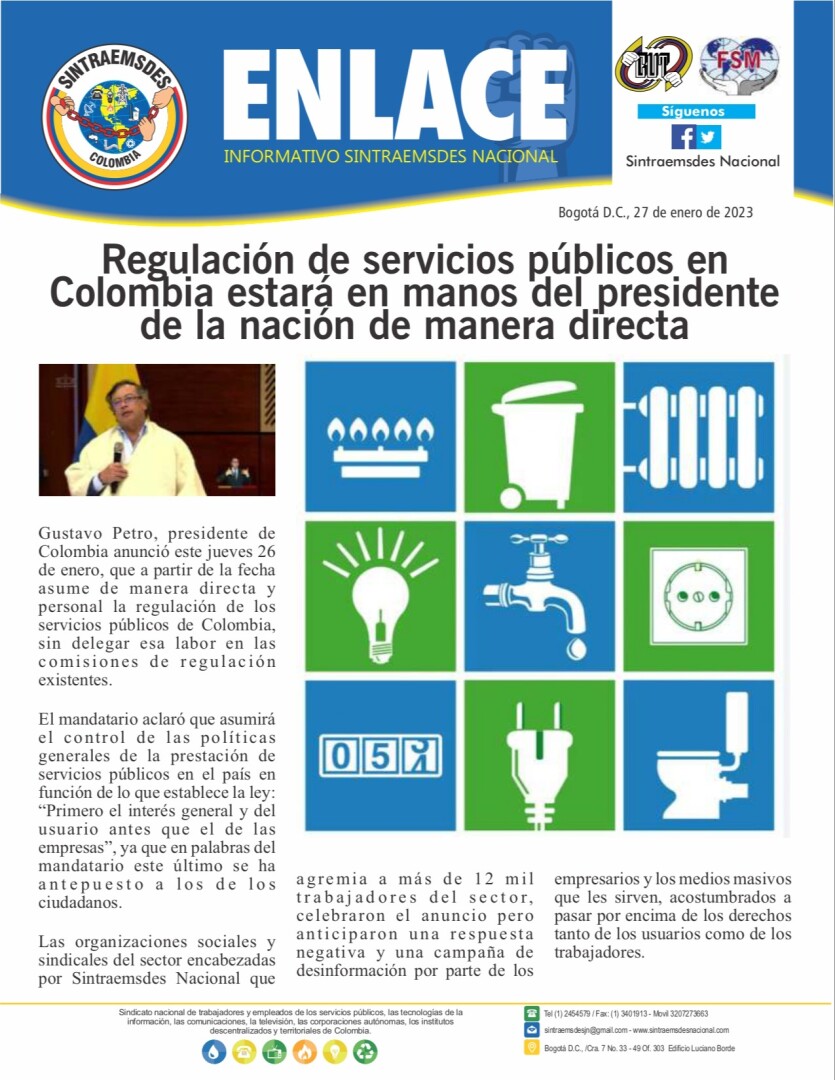 Regulación de ser Defensa de la democracia vicios públicos en Colombia estará en manos del presidente de la nación de manera directa