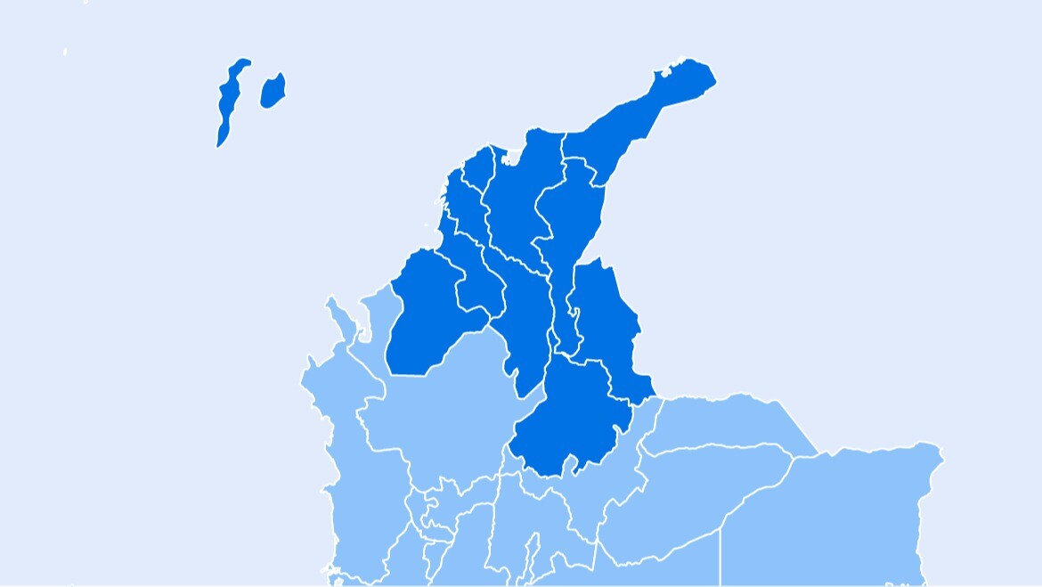 Región Santanderes - Costa Caribe