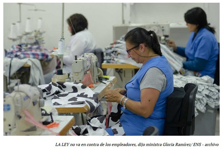 Jornada laboral se reduce otra hora a partir de este martes