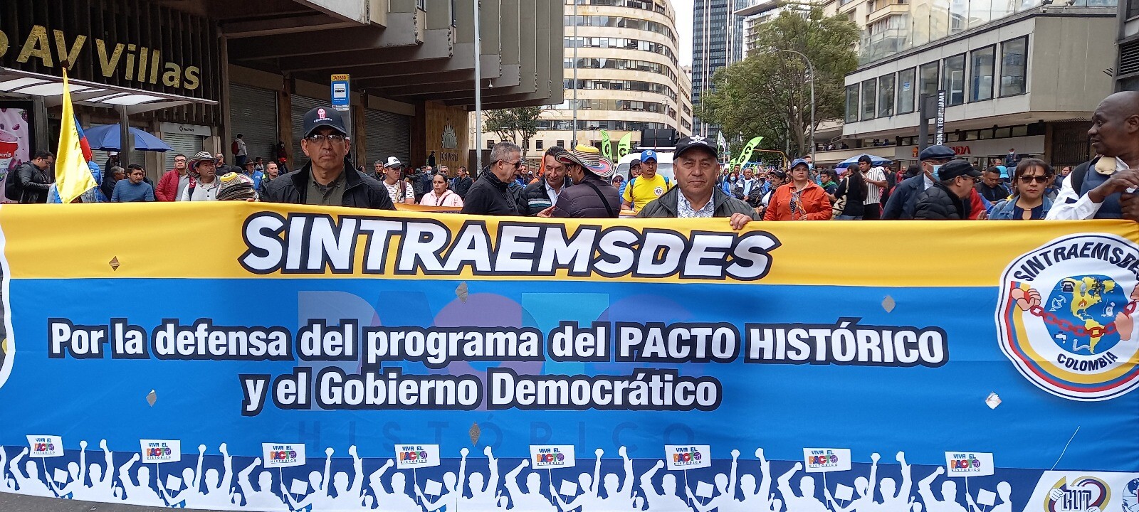 Sintraemsdes convoca a la movilización nacional #18M