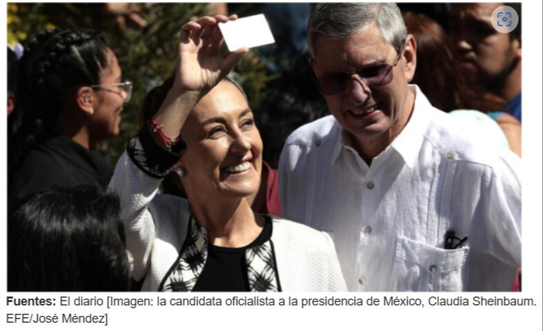 Claudia Sheinbaum arrasa en las elecciones y será la primera presidenta de México