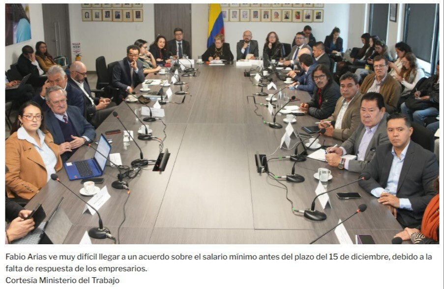 CUT mantiene propuesta de 12% para salario mínimo mientras empresarios no presentan cifras