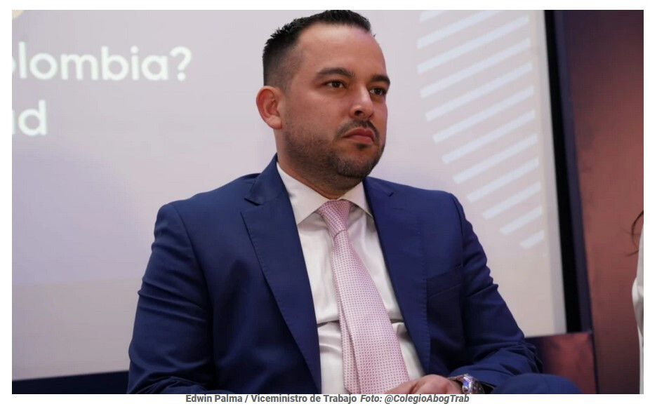 Edwin Palma deja el Ministerio del Trabajo por tensión con ministra Gloria Inés Ramírez