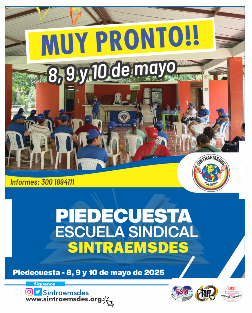 Escuela Sindical Sintraemsdes Piedecuesta
