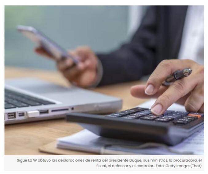 Presentación de declaración renta comienza el lunes