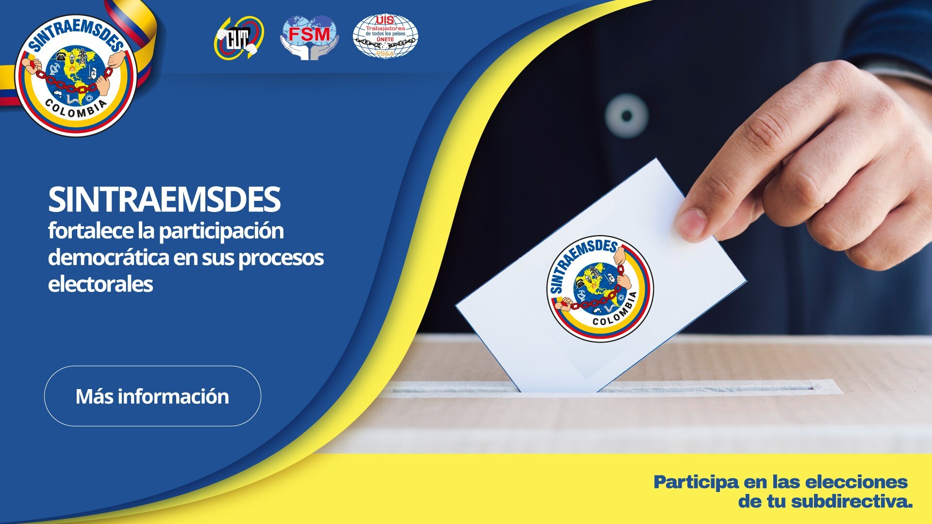 ¡Tu voz fortalece el sindicato!
