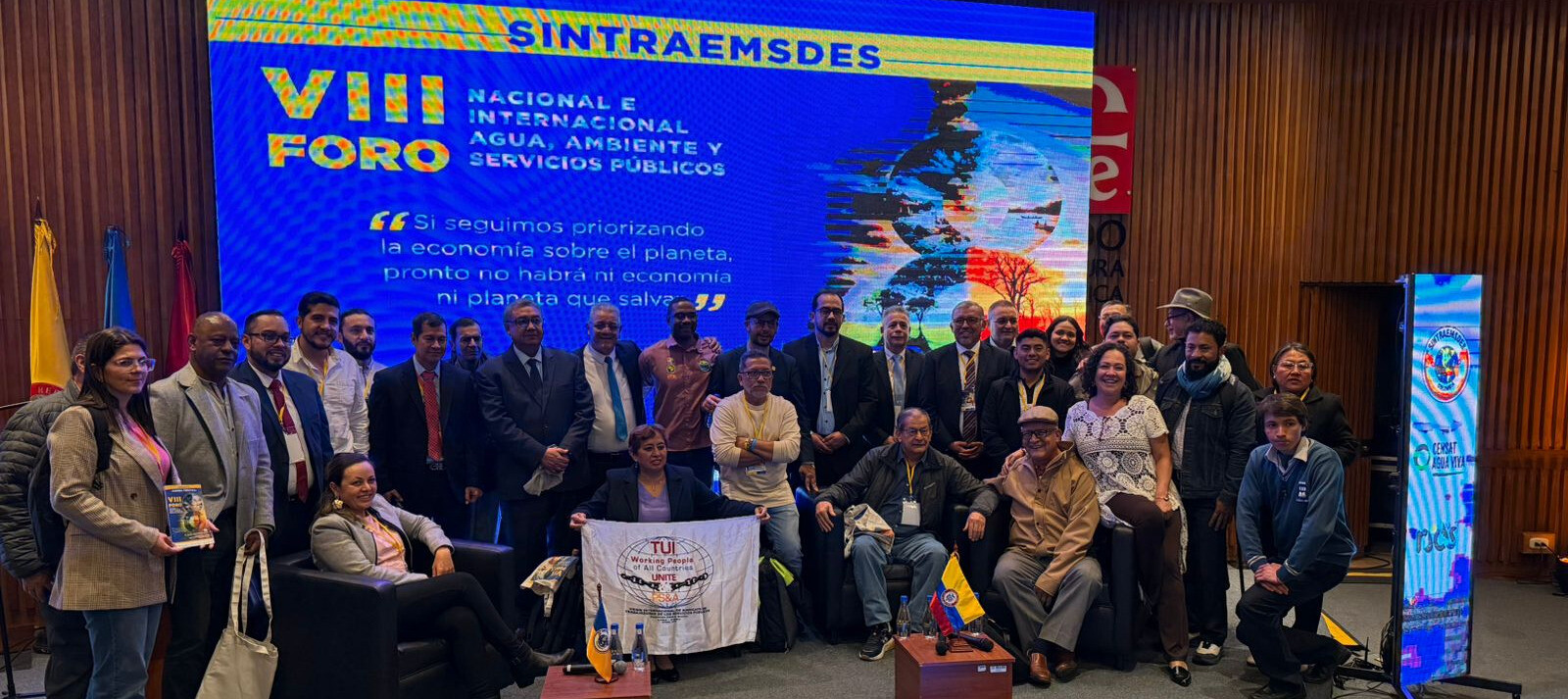 Imagen del VIII Foro Agua Ambiente y Servicios Públicos septiembre 2025