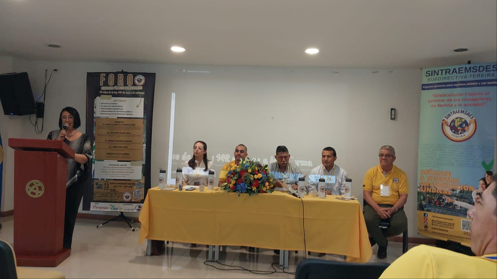 Iniciativa de Sintraemsdes Pereira