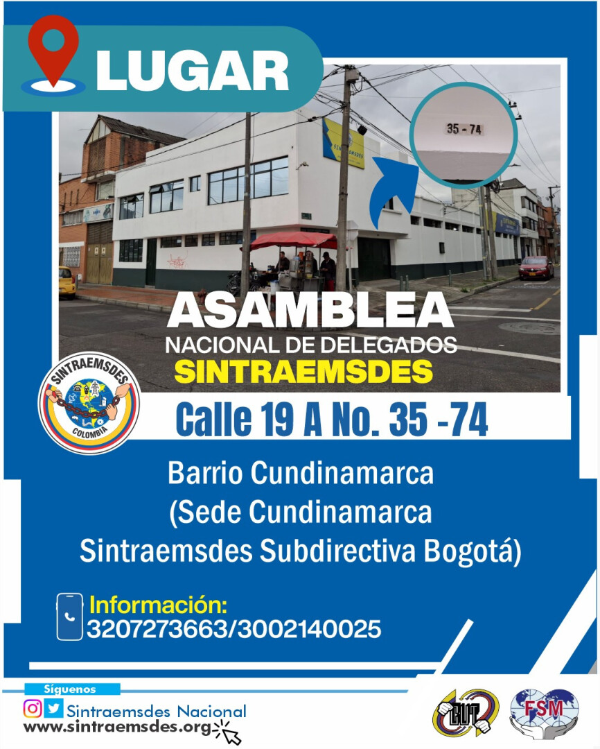 26al28 marzo2025 #asamblea Nacional de Delegados SINTRAEMSDES