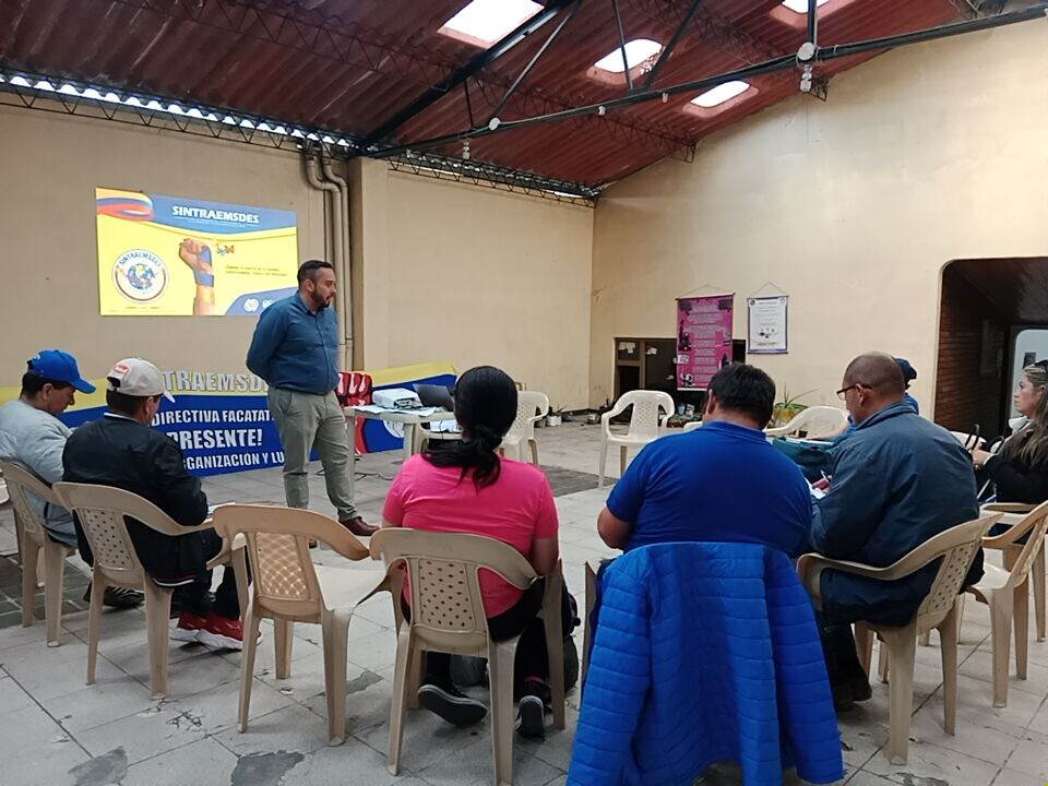 Se llevó la Escuela Sindical Sintraemsdes Facatativá