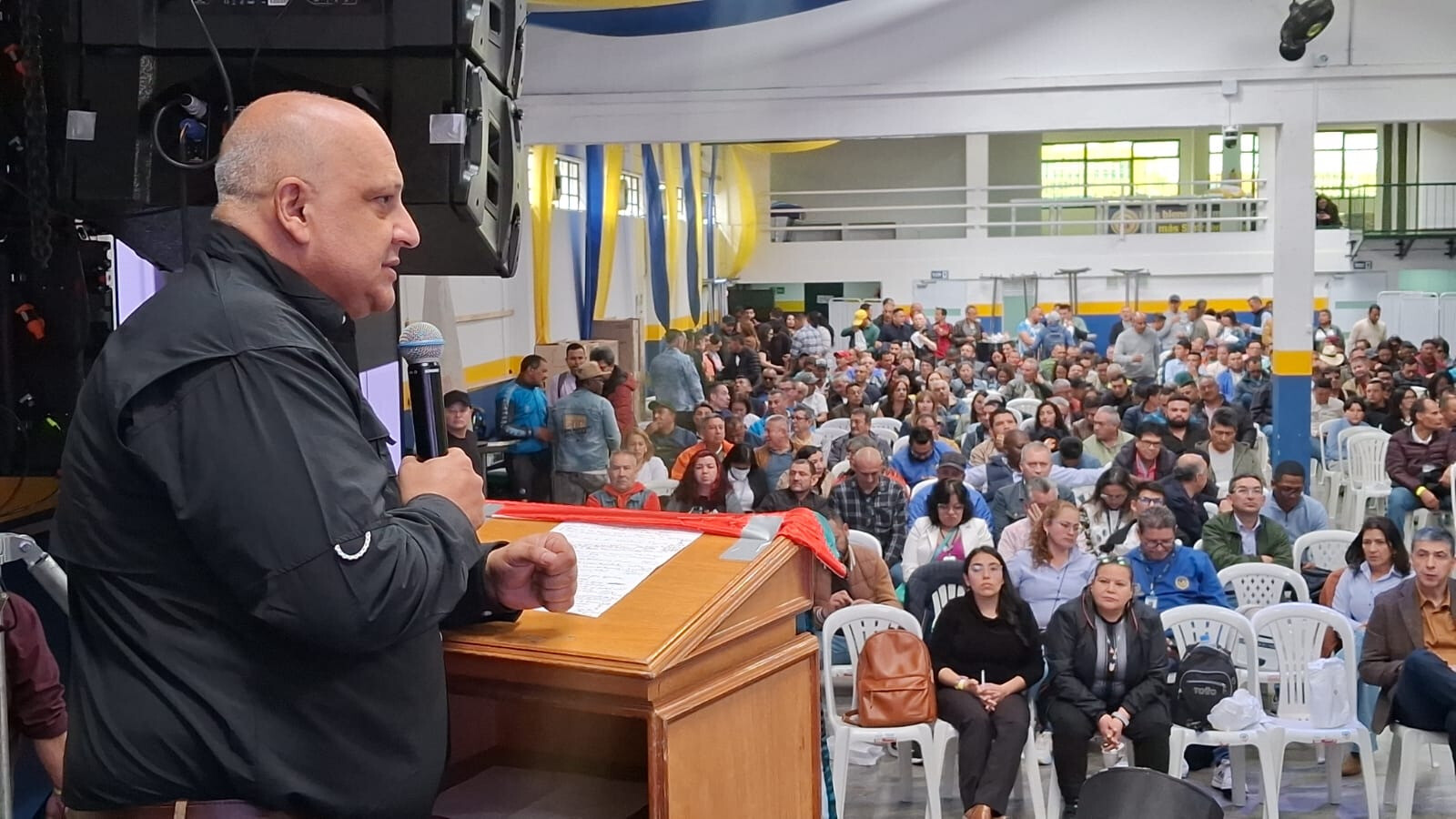 Sintraemsdes Bogotá realizó su última Asamblea de afiliados del año