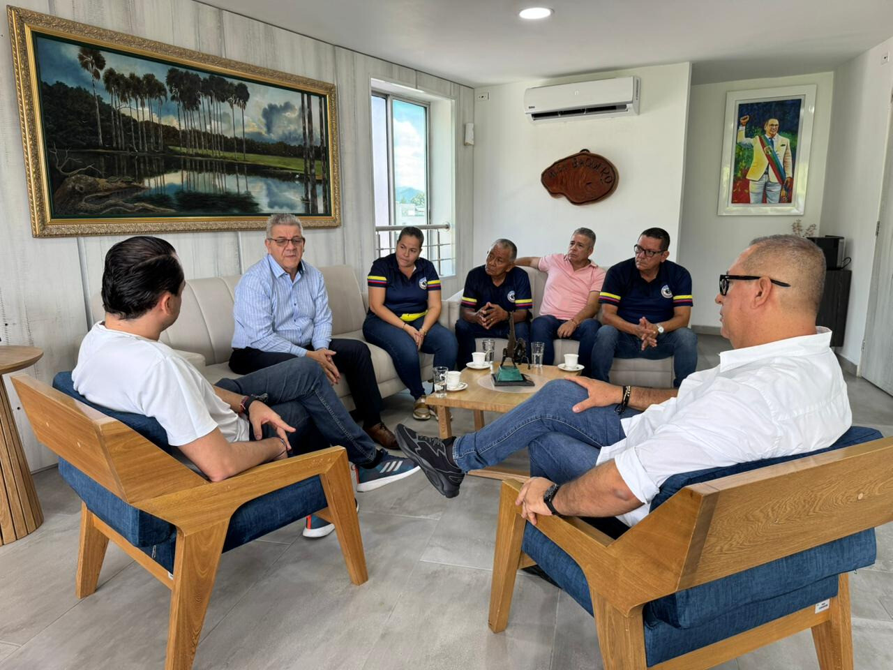 Sintraemsdes dialogó con el alcalde de Villavicencio  y el gerente de la EAAAV