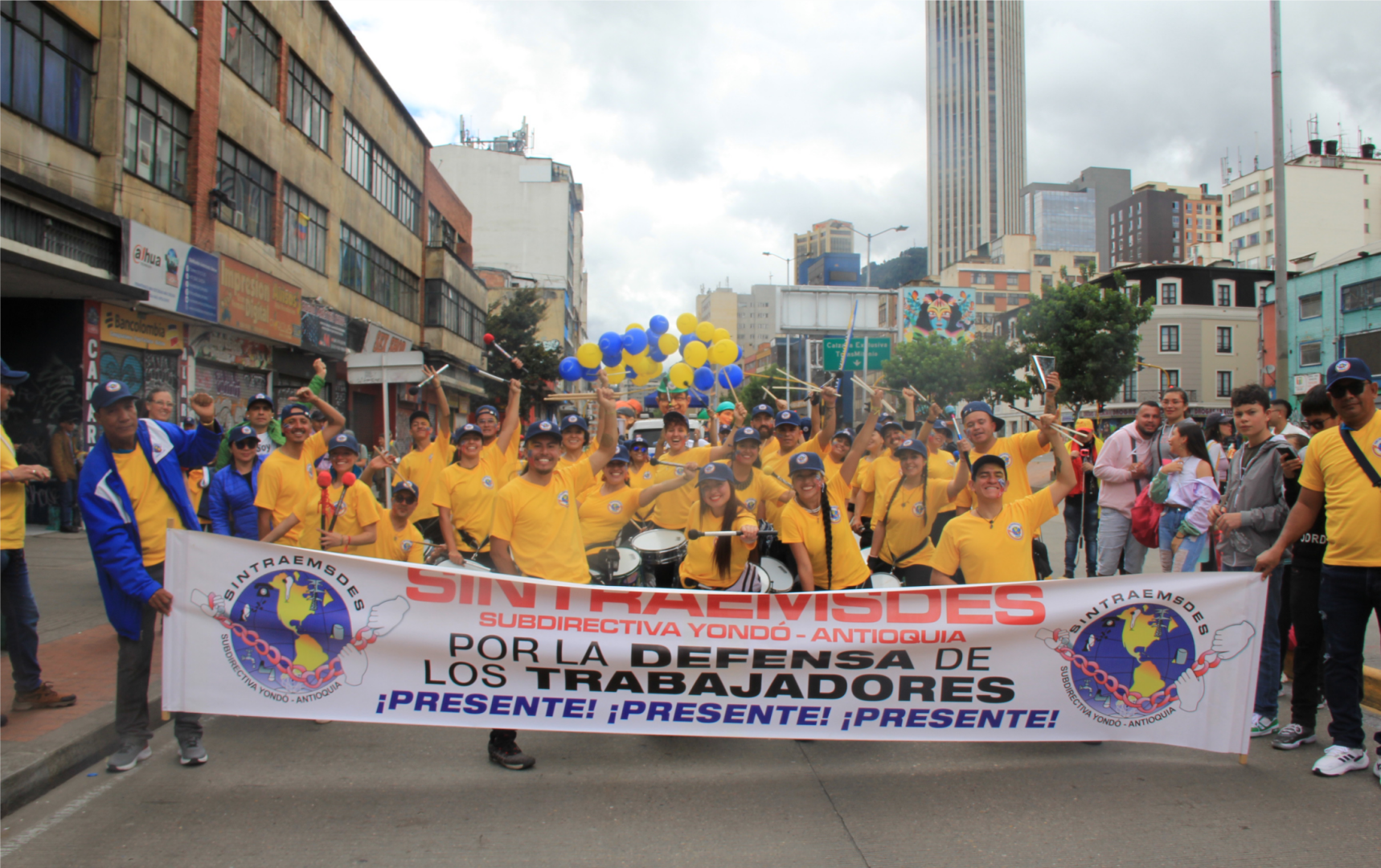 Sintraemsdes acata llamado  presidencial